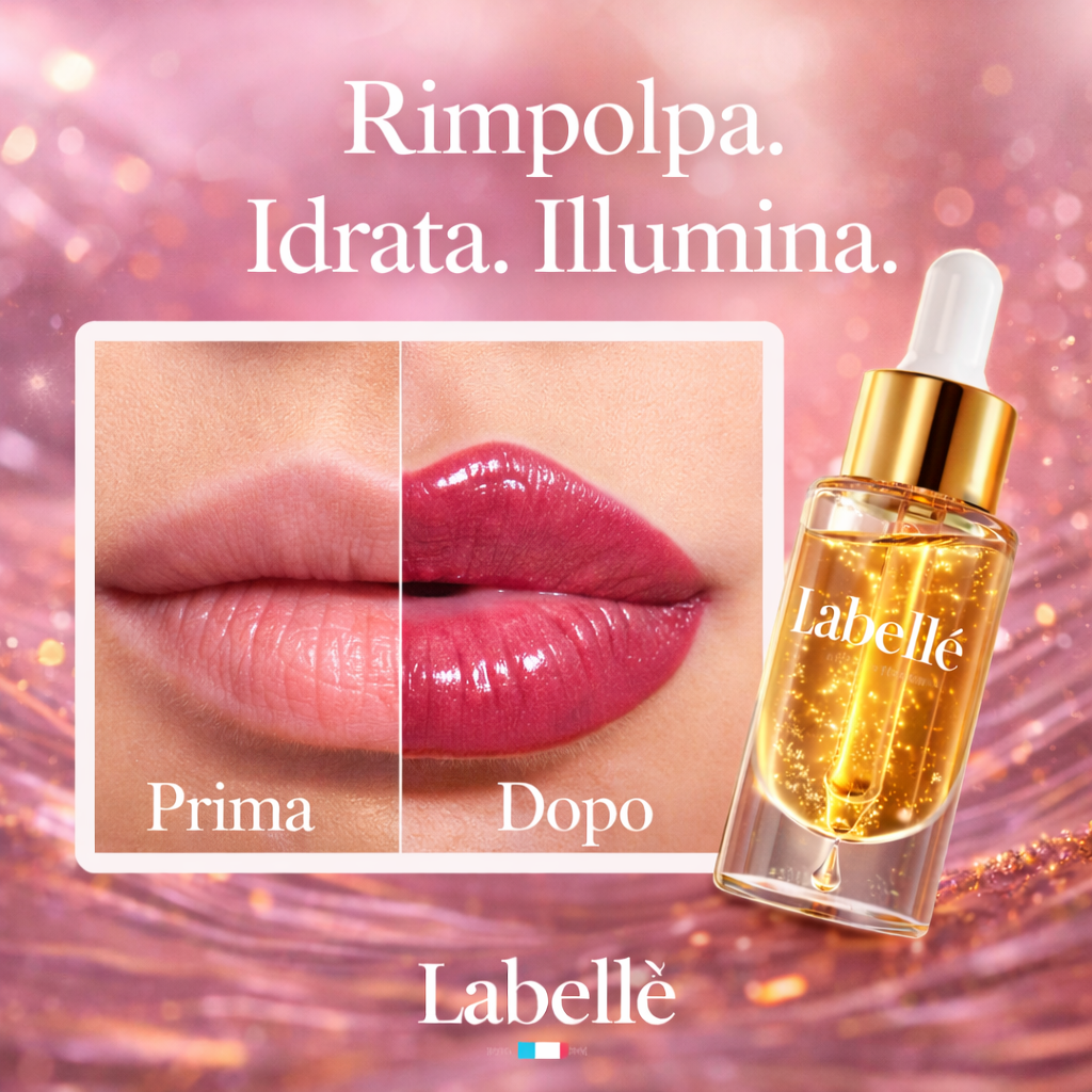 Olio Rimpolpante Labbra all'Acido Ialuronico