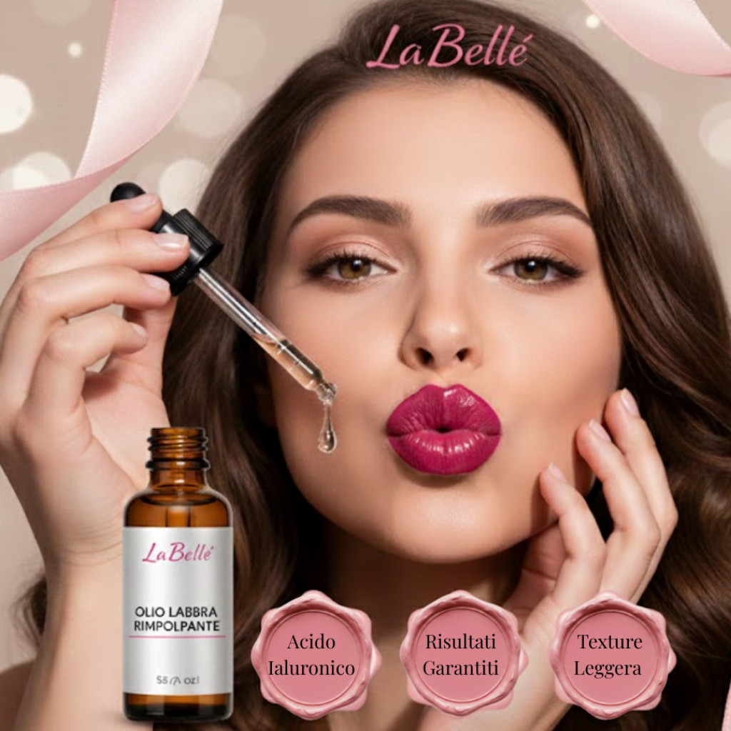Olio Rimpolpante Labbra all'Acido Ialuronico